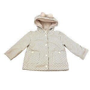 C&C California Baby 18 M Polka Dot Hooded Jacket With Ears 3970